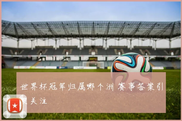 世界杯冠军归属哪个洲 赛事答案引发关注