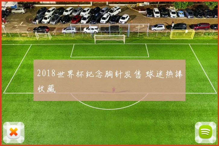 2018世界杯纪念胸针发售 球迷热捧收藏