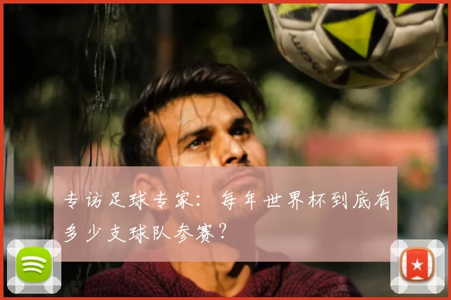 专访足球专家:每年世界杯到底有多少支球队参赛?