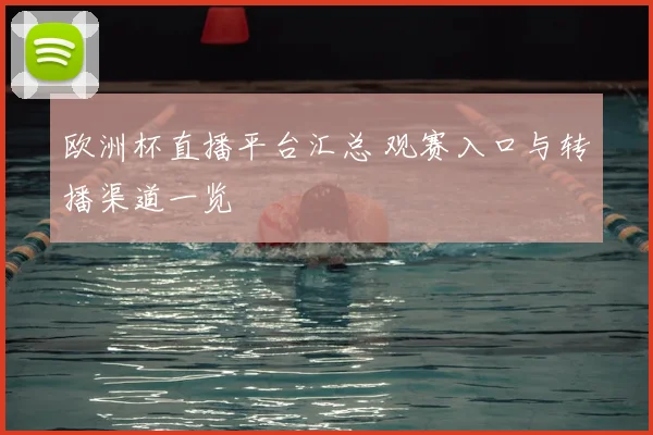 欧洲杯直播平台汇总 观赛入口与转播渠道一览