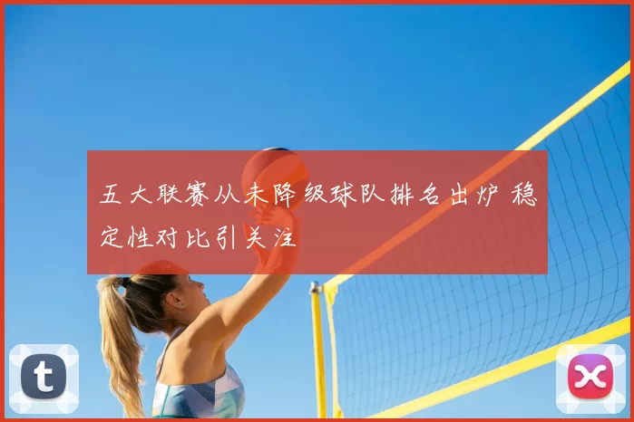 五大联赛从未降级球队排名出炉 稳定性对比引关注