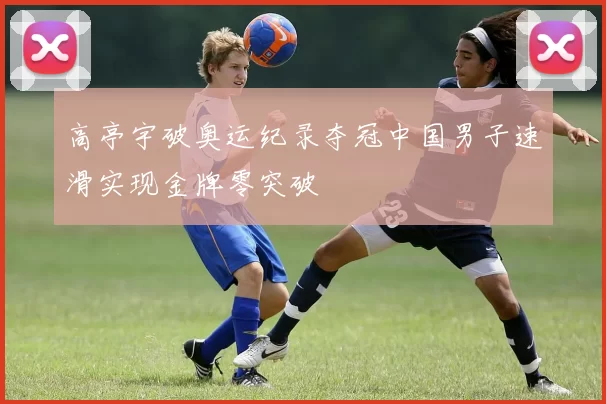 高亭宇破奥运纪录夺冠中国男子速滑实现金牌零突破